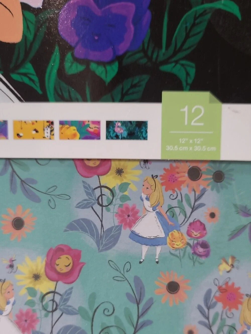 New Cricut Alice in Wonderland Deluxe Paper Pack - 12x12 Heavy Card Stock